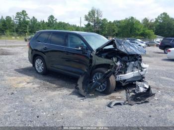  Salvage Toyota Grand Highlander