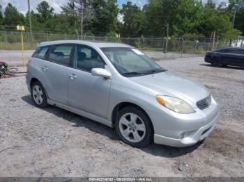  Salvage Toyota Matrix