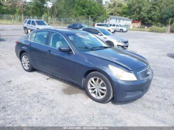  Salvage INFINITI G37x