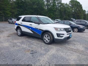  Salvage Ford Police Interceptor Utilit