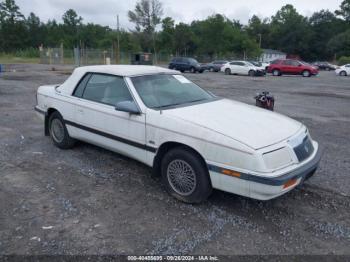  Salvage Chrysler Lebaron