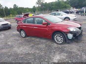  Salvage Nissan Sentra