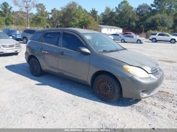  Salvage Toyota Matrix