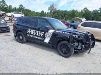  Salvage Ford Police Interceptor Utilit