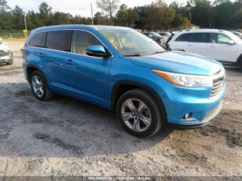  Salvage Toyota Highlander