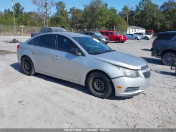  Salvage Chevrolet Cruze