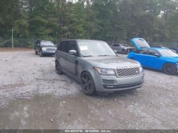  Salvage Land Rover Range Rover