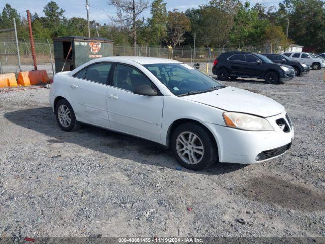  Salvage Pontiac G6