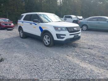  Salvage Ford Utility Police Intercepto