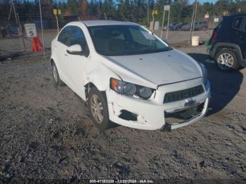  Salvage Chevrolet Sonic