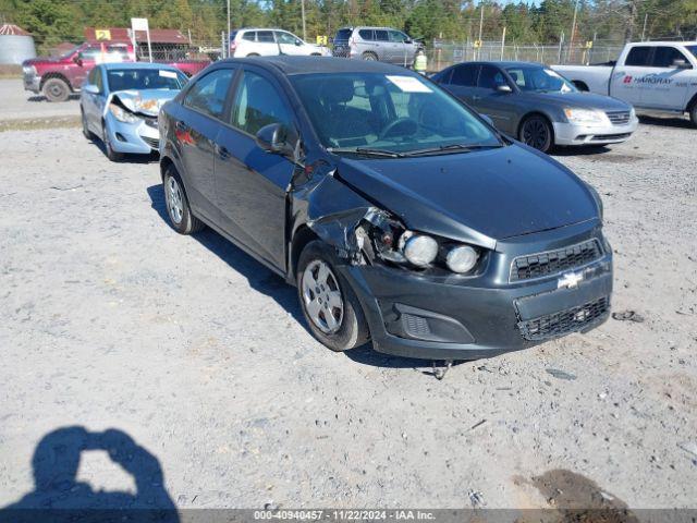  Salvage Chevrolet Sonic