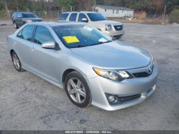  Salvage Toyota Camry