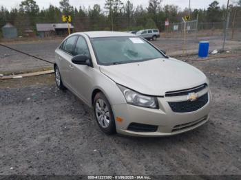  Salvage Chevrolet Cruze