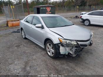  Salvage Toyota Camry