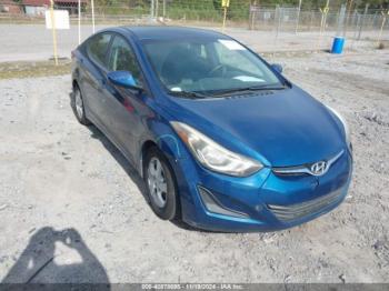  Salvage Hyundai ELANTRA