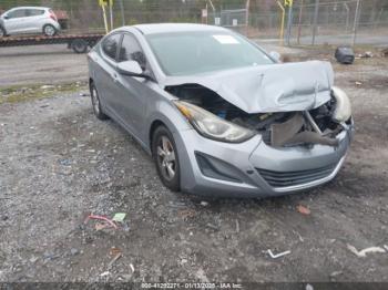  Salvage Hyundai ELANTRA