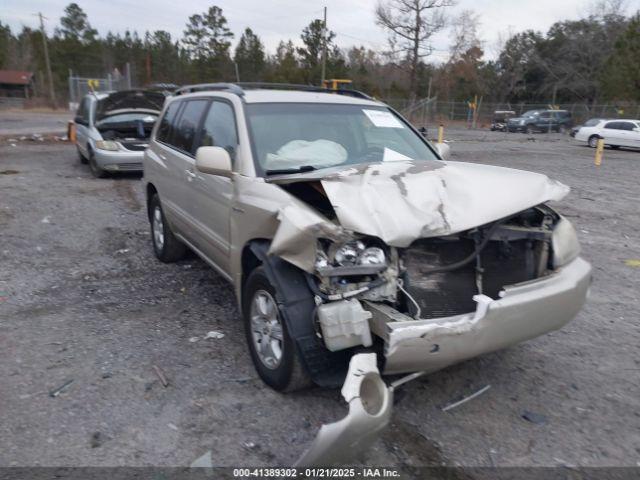  Salvage Toyota Highlander