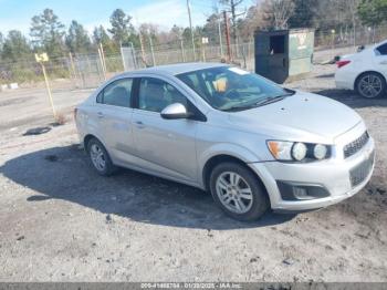  Salvage Chevrolet Sonic