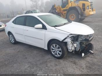  Salvage Toyota Corolla