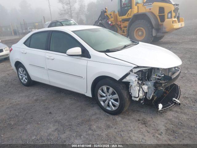  Salvage Toyota Corolla