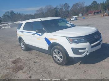  Salvage Ford Police Interceptor