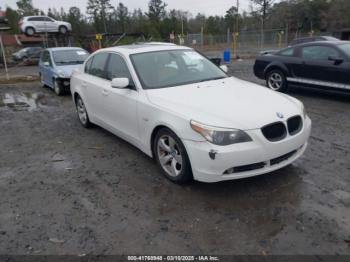  Salvage BMW 5 Series