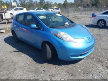  Salvage Nissan LEAF