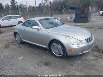  Salvage Lexus Sc