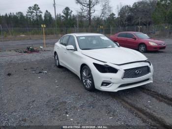  Salvage INFINITI Q50