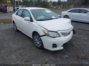  Salvage Toyota Corolla