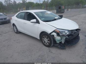 Salvage Toyota Corolla