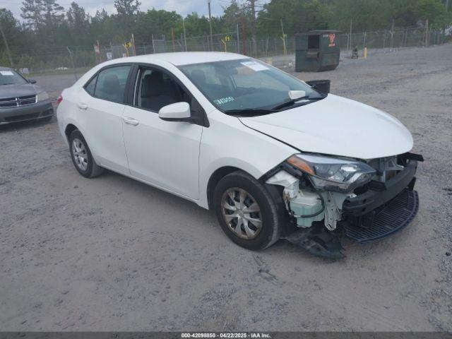  Salvage Toyota Corolla