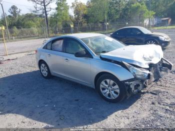  Salvage Chevrolet Cruze