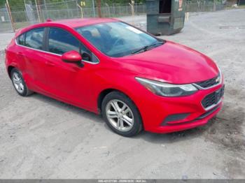  Salvage Chevrolet Cruze
