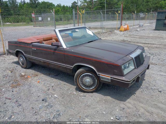  Salvage Chrysler Lebaron