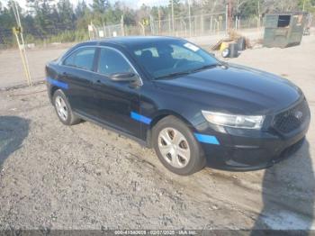  Salvage Ford Police Interceptor