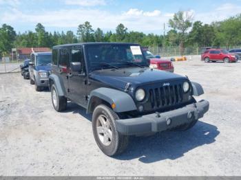  Salvage Jeep Wrangler