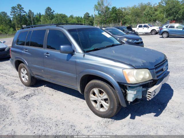  Salvage Toyota Highlander