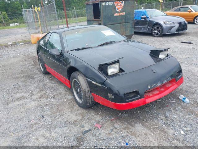  Salvage Pontiac Fiero