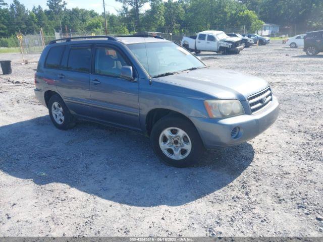  Salvage Toyota Highlander