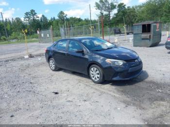  Salvage Toyota Corolla
