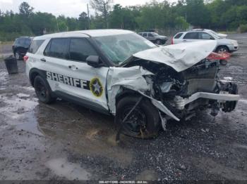  Salvage Ford Police Interceptor