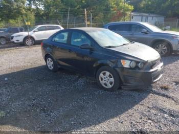  Salvage Chevrolet Sonic