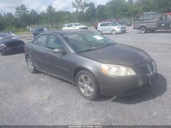  Salvage Pontiac G6