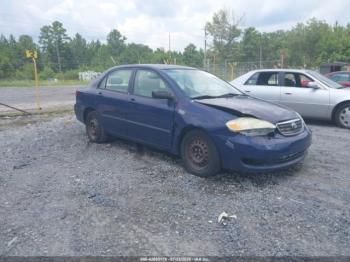  Salvage Toyota Corolla