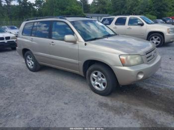  Salvage Toyota Highlander