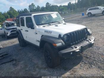  Salvage Jeep Wrangler