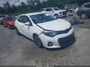  Salvage Toyota Corolla
