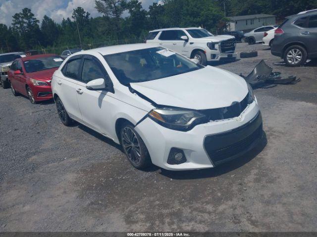  Salvage Toyota Corolla