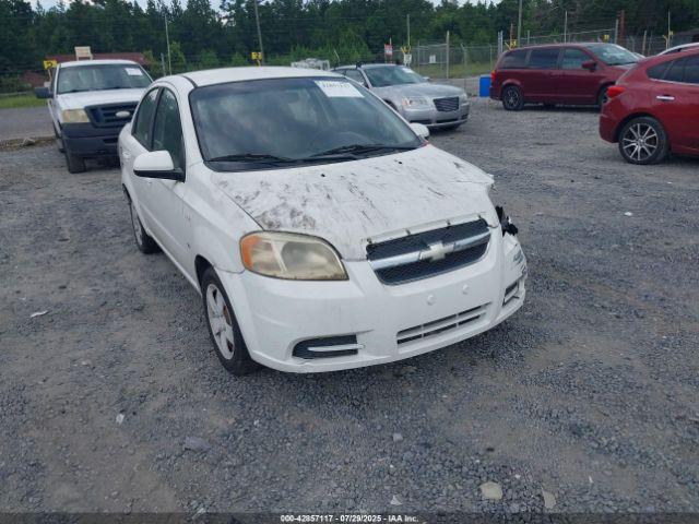  Salvage Chevrolet Aveo